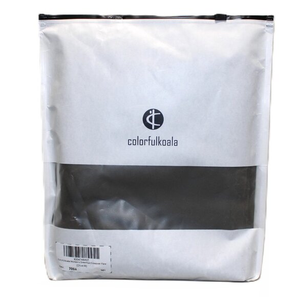 Colorfulkoala Women's Dreamlux Crossover Flare Leggings High Waist Olive Medium - Picture 5 of 5